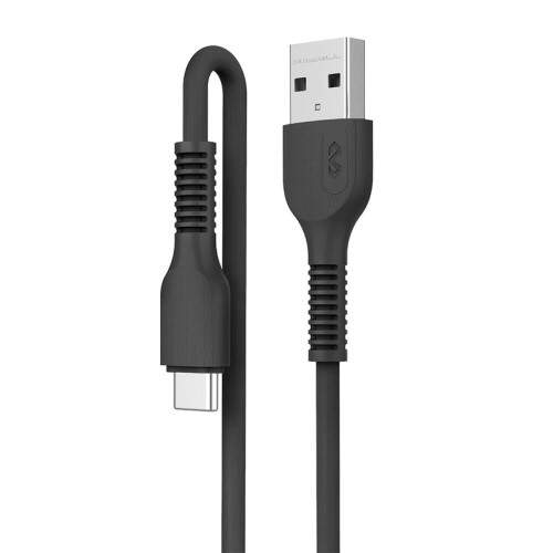 Cabo Tipo C Pvc 2m Preto VQ-D88