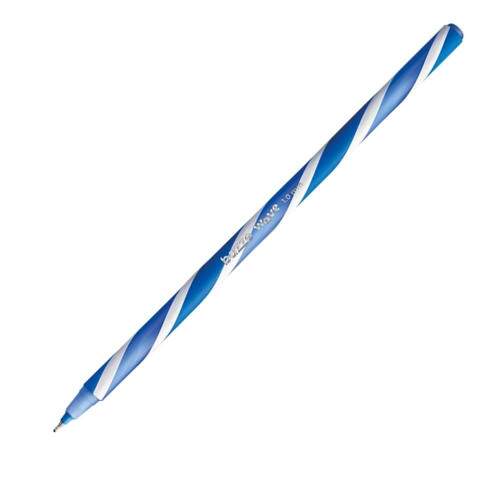 Caneta Bazze Wave Azul 1.0mm
