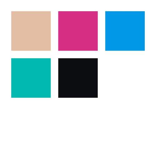 Marcador Acrilico Staedtler Lumocolor 349 5 Cores
