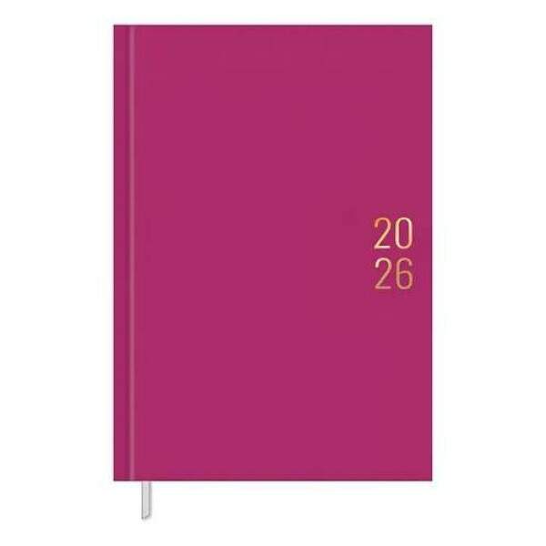 Agenda Executiva Diria Tilibra Napoli Rosa 13,4 x 19,2 cm 2026