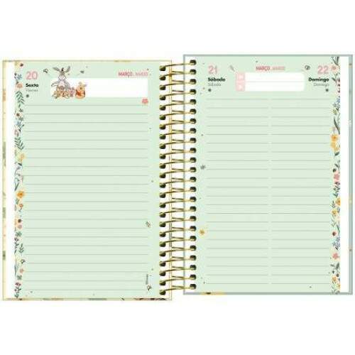 Agenda Diria Tilibra Pooh 12,9 x 18,7 cm 2026
