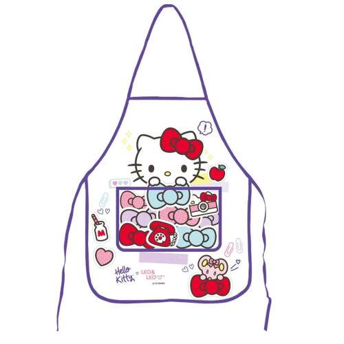 Avental Infantil Leo E Leo Hello Kitty