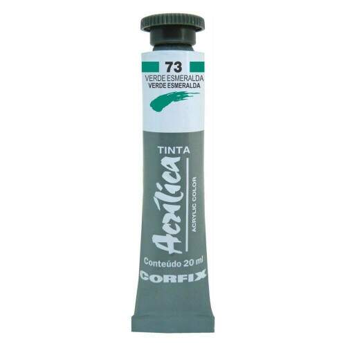 Tinta Acrilica Corfix 20 ml Verde Eda 80020-73