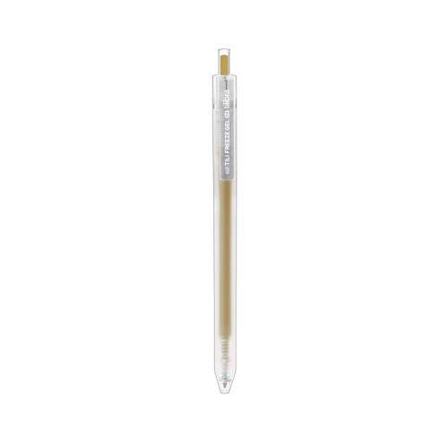 Caneta Gel Tilibra Retrtil Tili Freeze Dourada 0.8mm