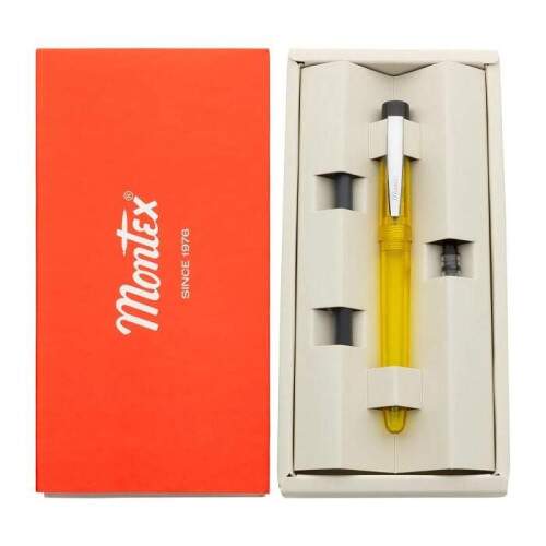 Caneta Tinteiro Montex Bouncy Amarelo