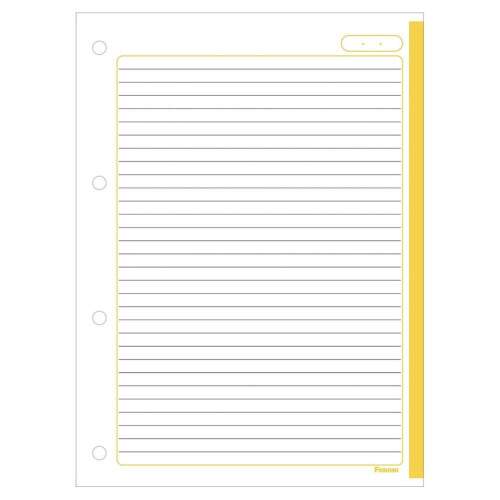 Refil Caderno Argolado Foroni Uni 4 Colorido 80 Fls