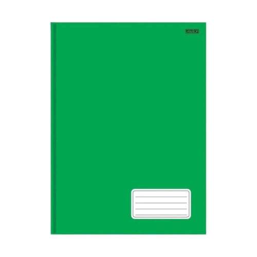 Caderno 1/4 Brochura SD Kbom Verde CD 96 Fls