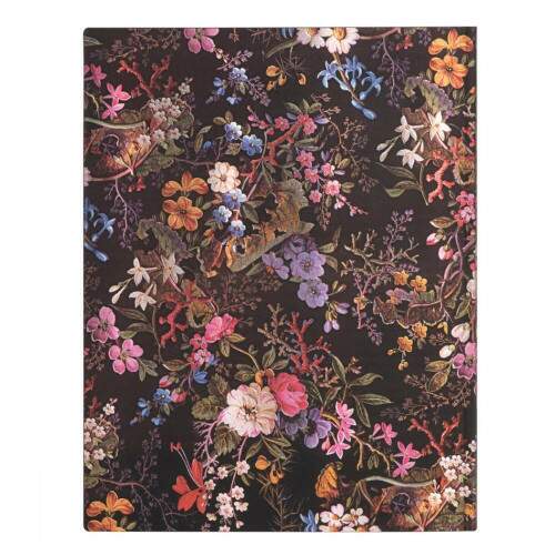 Caderno 1/4 Paperblanks Floralia Midi Pautado