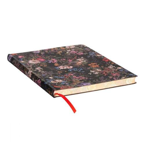 Caderno 1/4 Paperblanks Floralia Midi Pautado