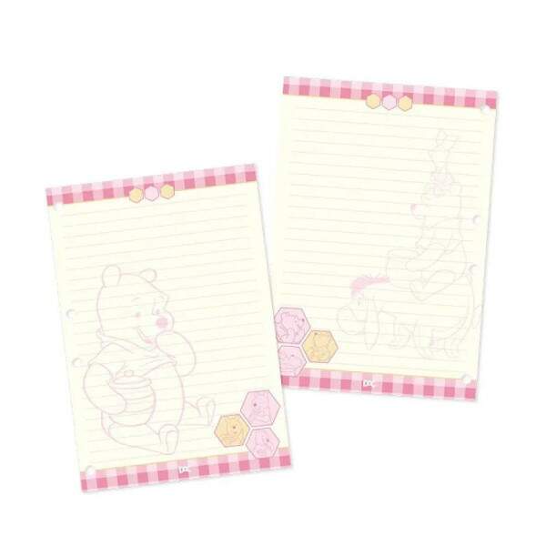Refil Fichrio Argolado Dac Pooh