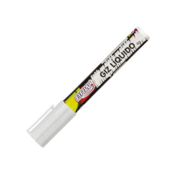 Giz Liquido BRW 6mm Branco
