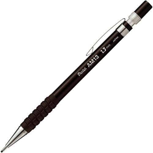 Lapiseira Tecnica Pentel 1.3 mm Preto