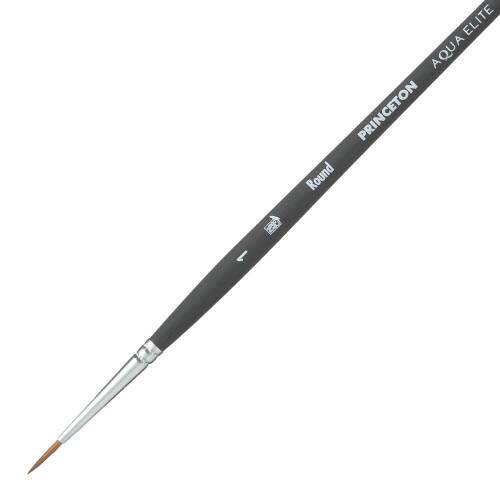 Pincel Princeton Aqua Elite Aquarela Redondo Kolinsky Sinttico Curto 1