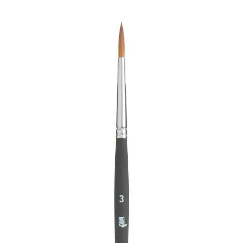 Pincel Princeton Aqua Elite Aquarela Redondo Kolinsky Sinttico Curto 3