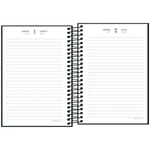 Agenda Espiral Diria Tilibra Spice Preto 2026
