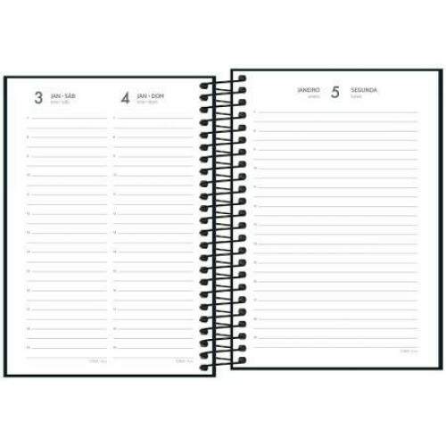 Agenda Espiral Diria Tilibra Spice Preto 2026