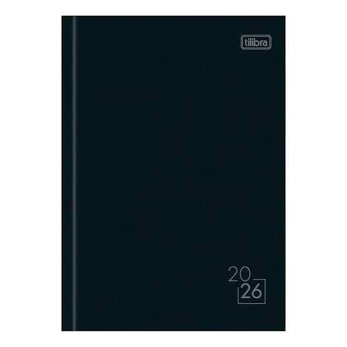 Agenda Costurada Diria Tilibra Spice Preto 2026