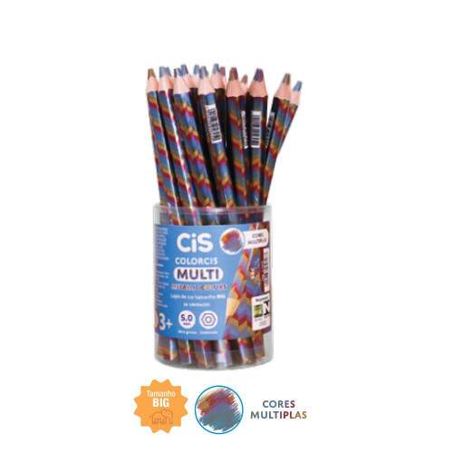 Lapis de Cor Cis Colorcis Multi Metallic