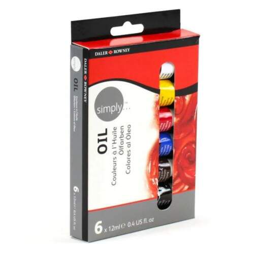Tinta Oleo Simply Graduate Oil 6 Cores
