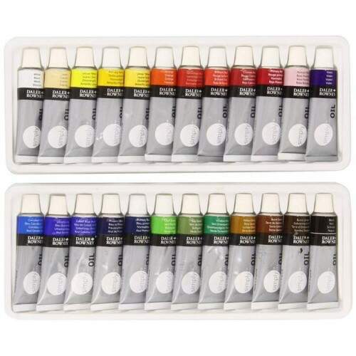 Tinta Oleo Daler Rowney 24 Cores