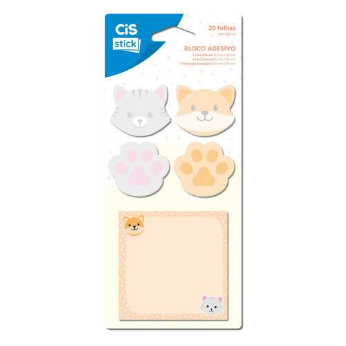 Bloco Adesivo Cis 5 Modelos C/20 Folhas