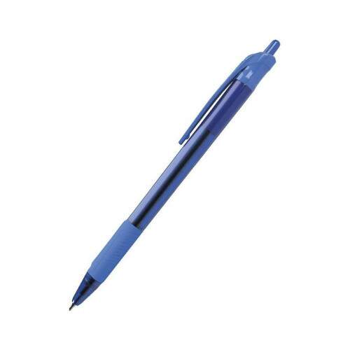 Caneta Esferogrfica Cis Trik Grip Retrtil Azul