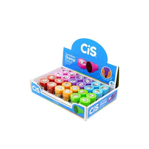 Carimbo Pedagogico Cis Stamp Emoji Sortidos