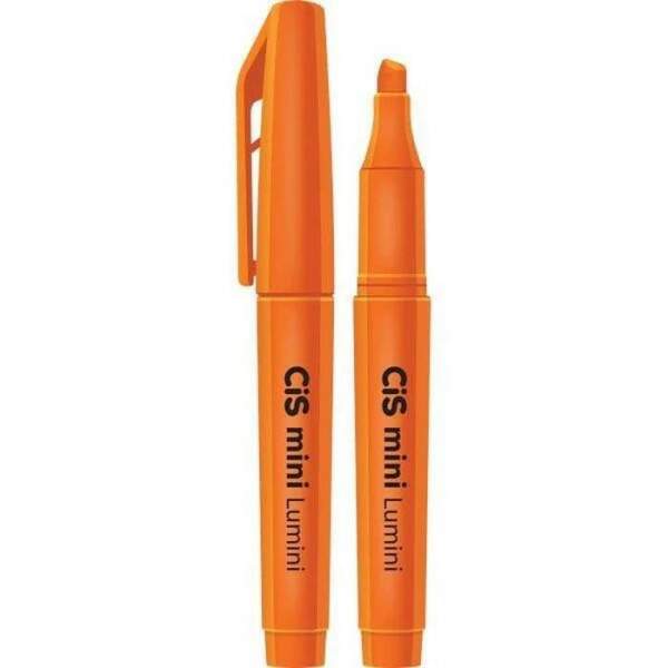 Marca Texto Cis Mini Lumini Laranja