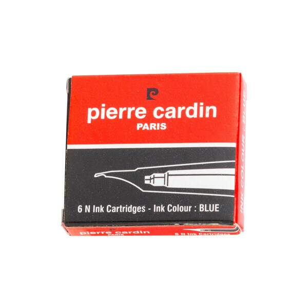 Cartucho de Tinta p/Caneta Tinteiro Pierre Cardin Azul Real