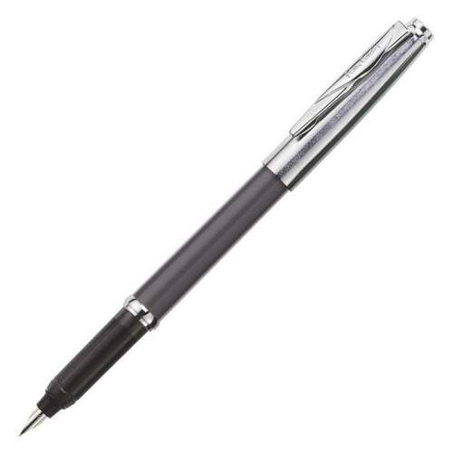 Caneta Tinteiro Pierre Cardin Penomatic Cinza c/ Cromado