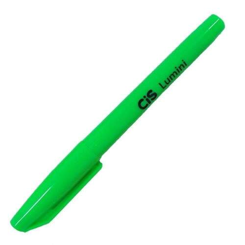 Marca Texto Cis Fita Lumini Neon Verde