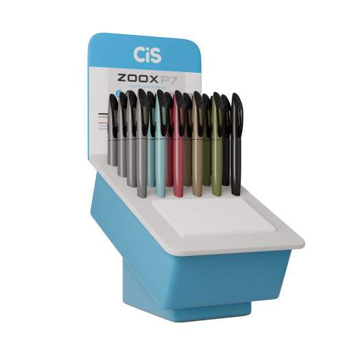 Caneta Esferografica Cis Zoox P7 Rosa