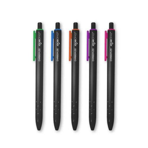 Caneta Esferografica Jocar Office Retrtil Carbon Line
