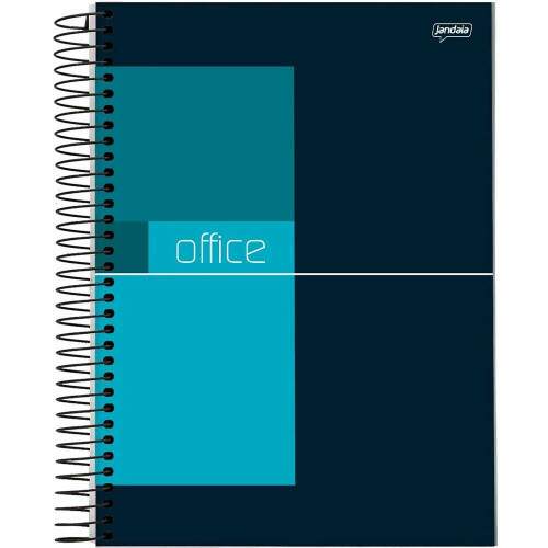 Caderno Espiral Jandaia Universitrio 120Fls Capas Sortidas