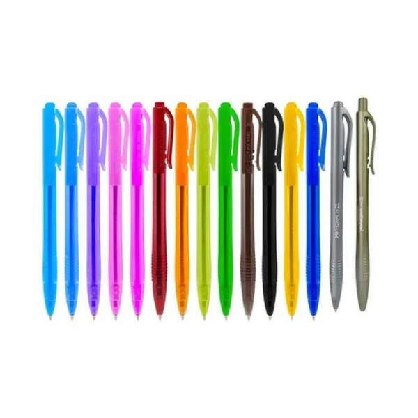 Caneta Esferogrfica Newpen Clic Sensations 0.7 16 Cores