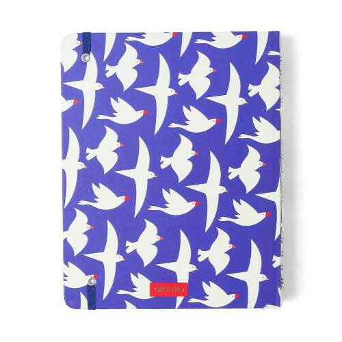 Caderno Cicero Organizador Litoral Pautado Pontado 17x24 Revoada Azul