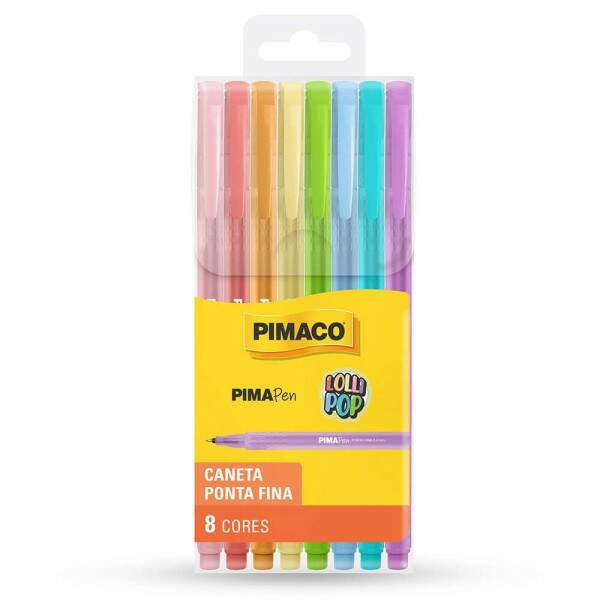 Caneta Pimaco Pima Pen Lolipop