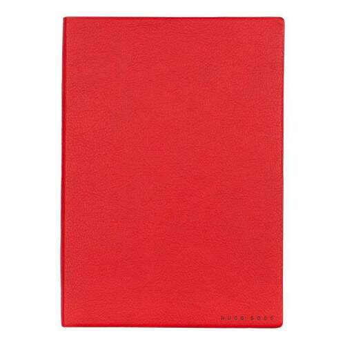 Caderno Hugo Boss A5 Essential Storyline Vermelho Folha Lisa