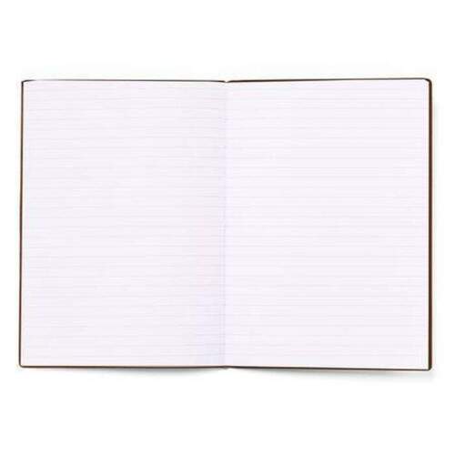 Caderno Hugo Boss A5 Iconic Caramelo Folha Pautada