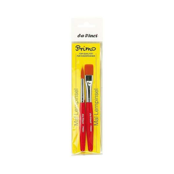 Kit Pincel Da Vinci Primo Cabo Vermelho 2 Un 5019R