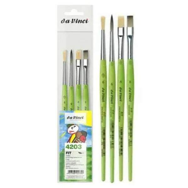 Kit Pincel Da Vinci Fit Synthetics 4 un 4203