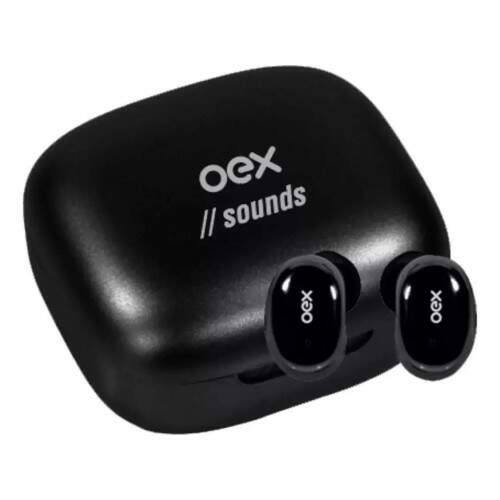 Fone De Ouvido OEX Bud Preto