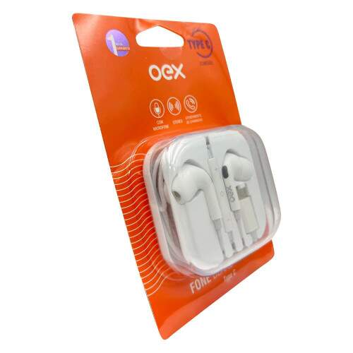 Fone OEX Sync Type-c Branco
