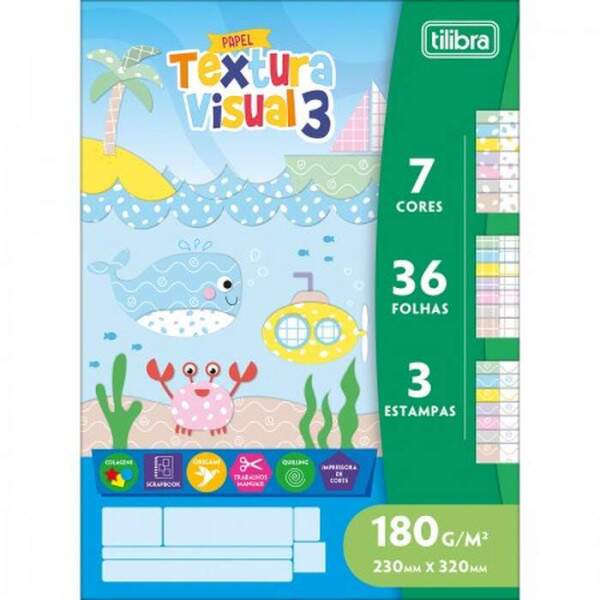 Bloco Tilibra Textura Visual 3 36 fls