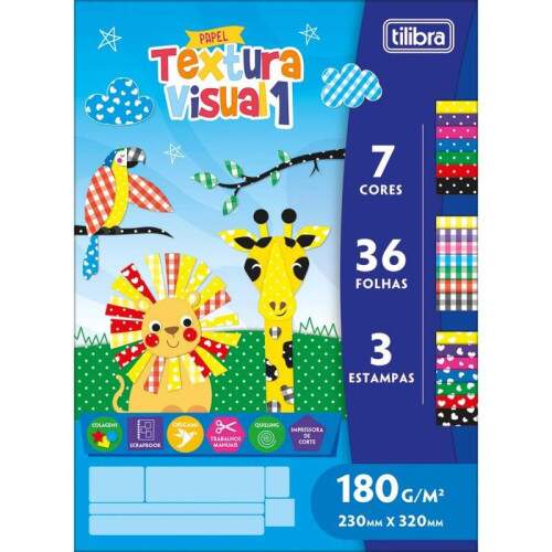 Bloco Tilibra Textura Visual 1 36 fls