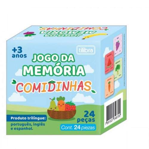 Jogo Memria Tilibra Comidinhas