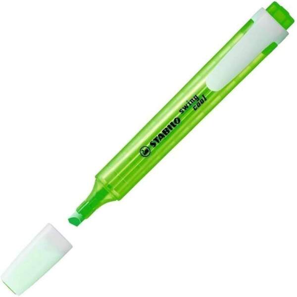Marca Texto Stabilo Swing Cool Terra Verde