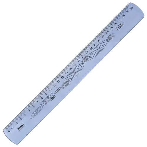 Rgua Maxcril Guia De Leitura Azul 30 cm