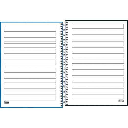 Caderno Universitrio Tilibra Pauta Ampliada Neuro 80 Fls