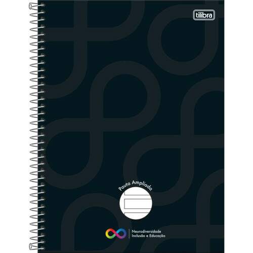 Caderno Universitrio Tilibra Pauta Ampliada Neuro 80 Fls